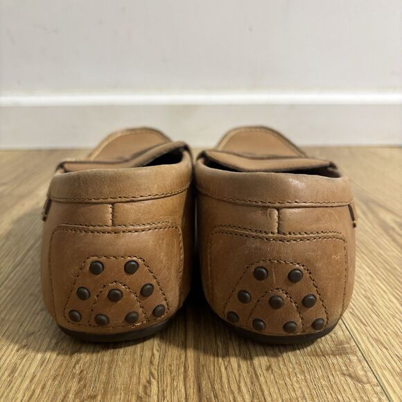 Polo Ralph Lauren Wes Penny Loafers Mens 10.5 D Brown Leather Driving Moccasin main image 5